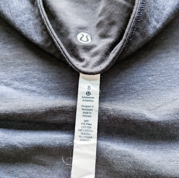 Lululemon Reversible Breezy Skirt - Blue / Black Stripe - Picture 9 of 14